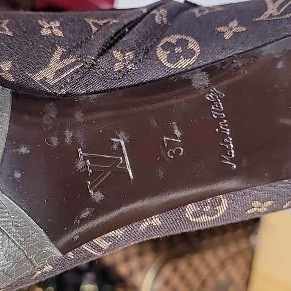 Louis Vuitton sherry line shoe boots  sz 37 - Picture 11 of 15